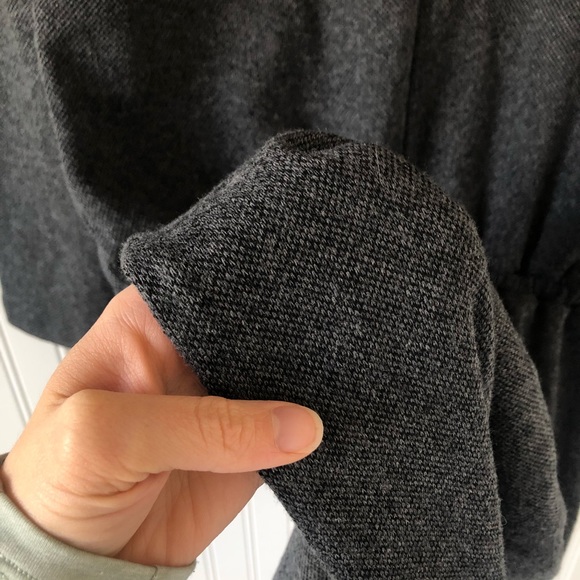 ZARA Dress w/ Yellow & Olive Sporty Ribbed Collar - Picture 8 of 10